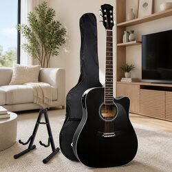 41 Inch Cutaway Acoustic Guitar Specifications and Features