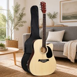 41 Inch Acoustic Guitar: Dimensions and Materials