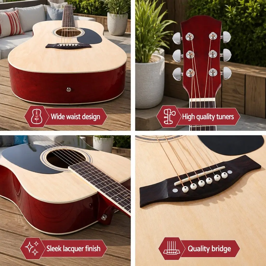 41 Inch Dreadnought Acoustic Cutaway Guitar
