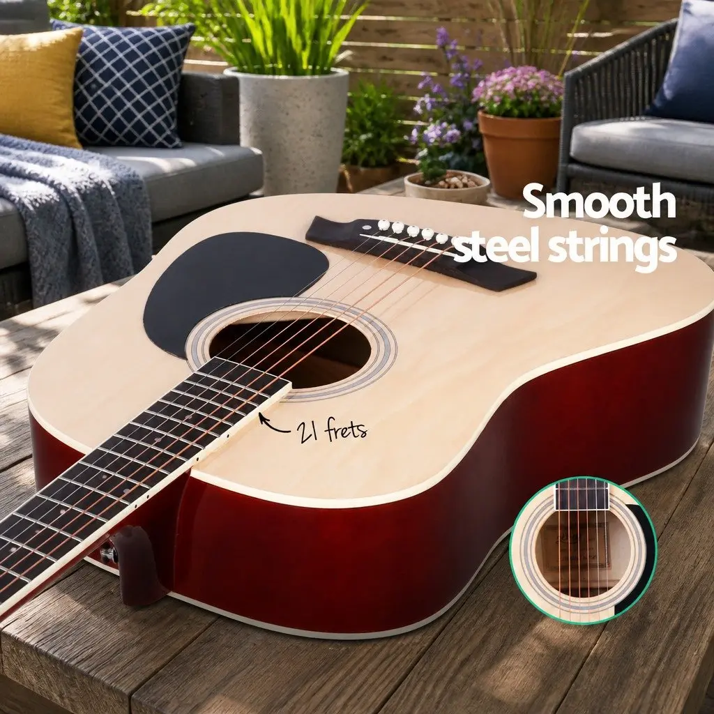 41 Inch Dreadnought Acoustic Cutaway Guitar
