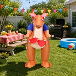 Inflatable Kangaroo Costume - Specifications and Details