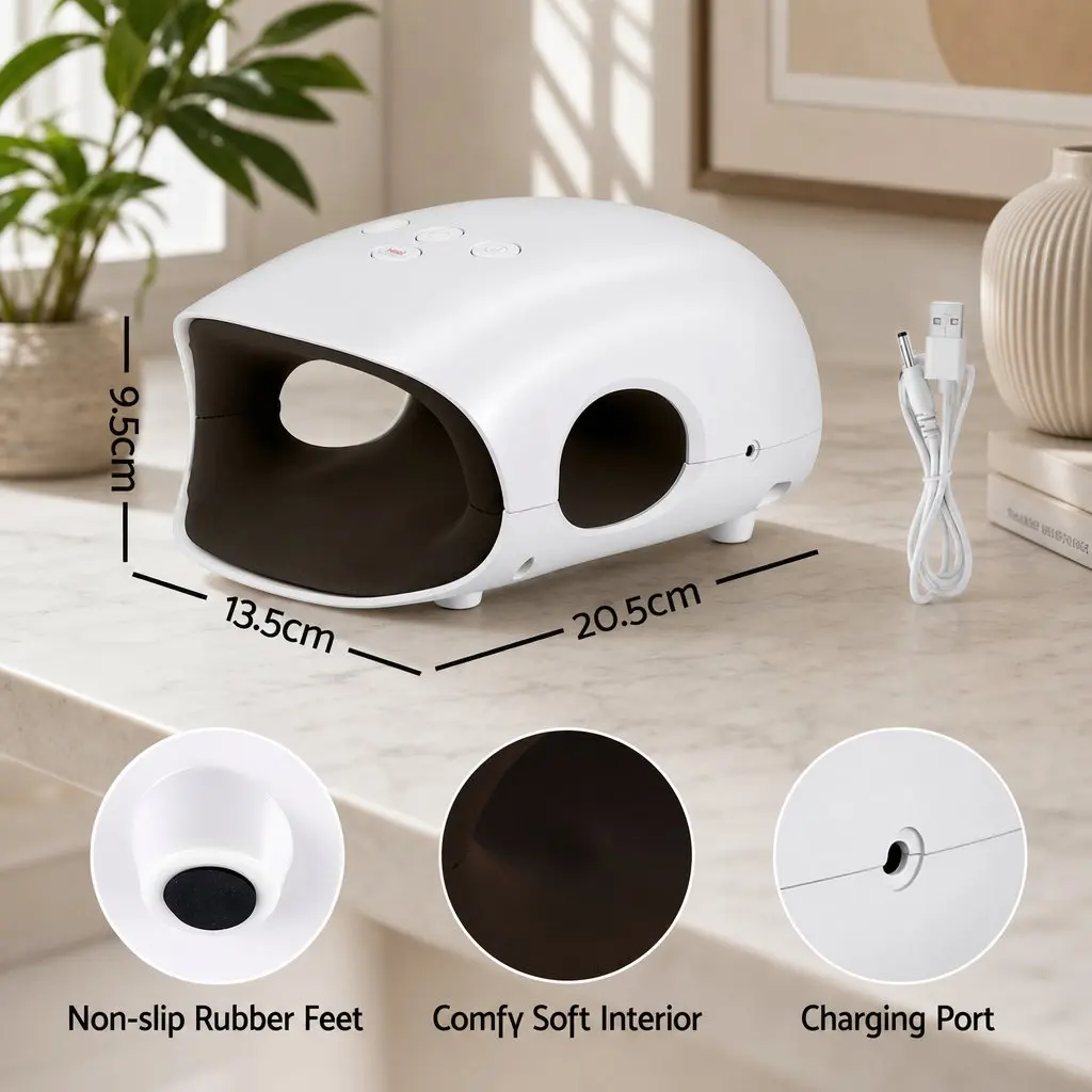 Hand Massager with Heat Compression Cordless 3 Modes 3 Temperatures Air