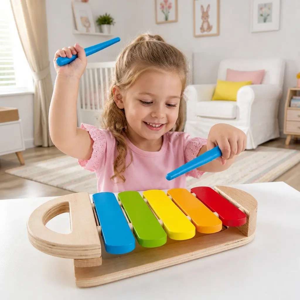Xylophone Musical Instrument for Kids Early Music Play 1 Piece