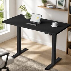 Specifications of the Black Height Adjustable Desk Frame