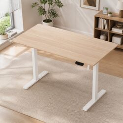 Electric Sit Stand Desk: Oak 140CM Touch Control Specifications