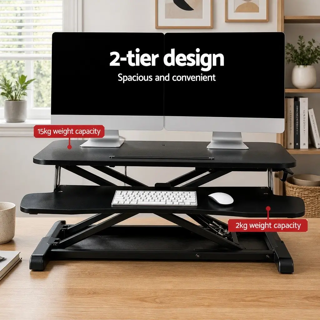 Height Adjustable Standing Desk Riser