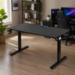 Specifications for Electric Standing Desk 140cm Black