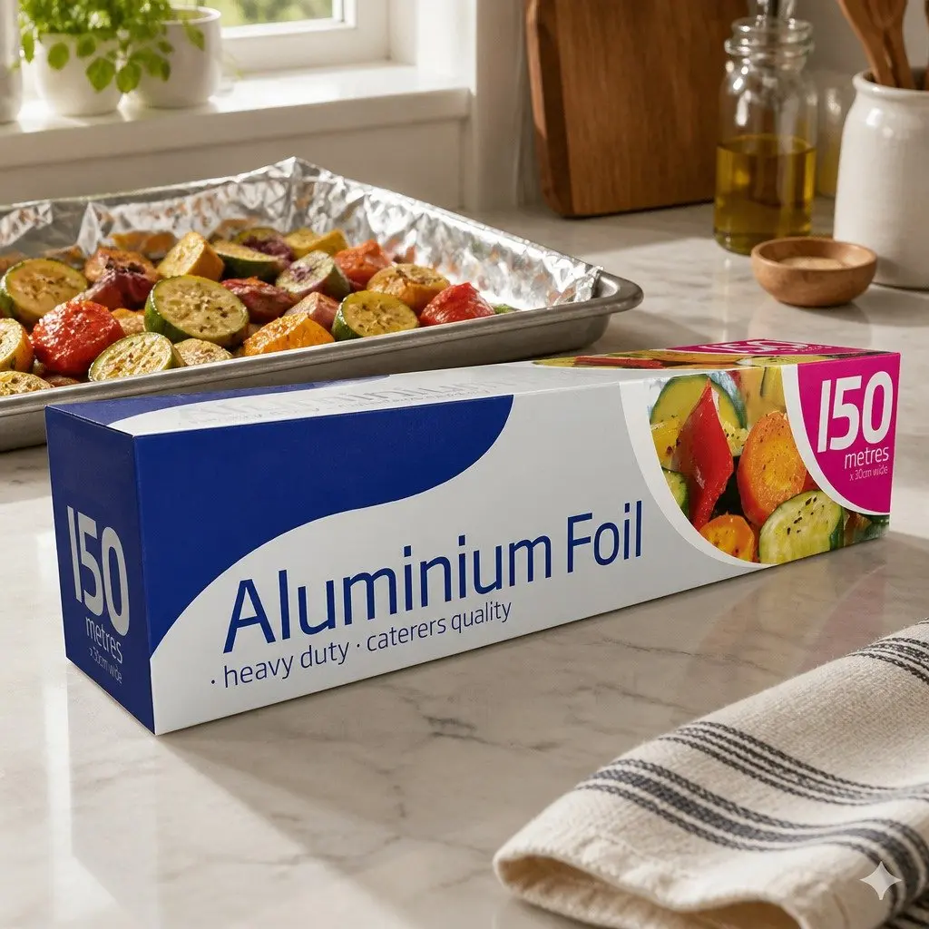 Aluminium Foil Roll 150m x 30cm Heavy Duty