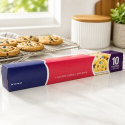 Specifications of Non-Stick Baking Paper Roll, 10m Length