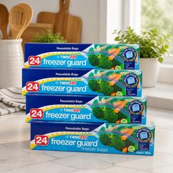 Freezer Guard Bags 24pk x4 Specifications for Safe Storage