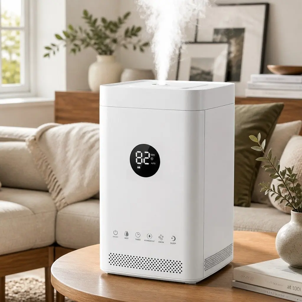 Ultrasonic Humidifier Air Purifier 3.5L White