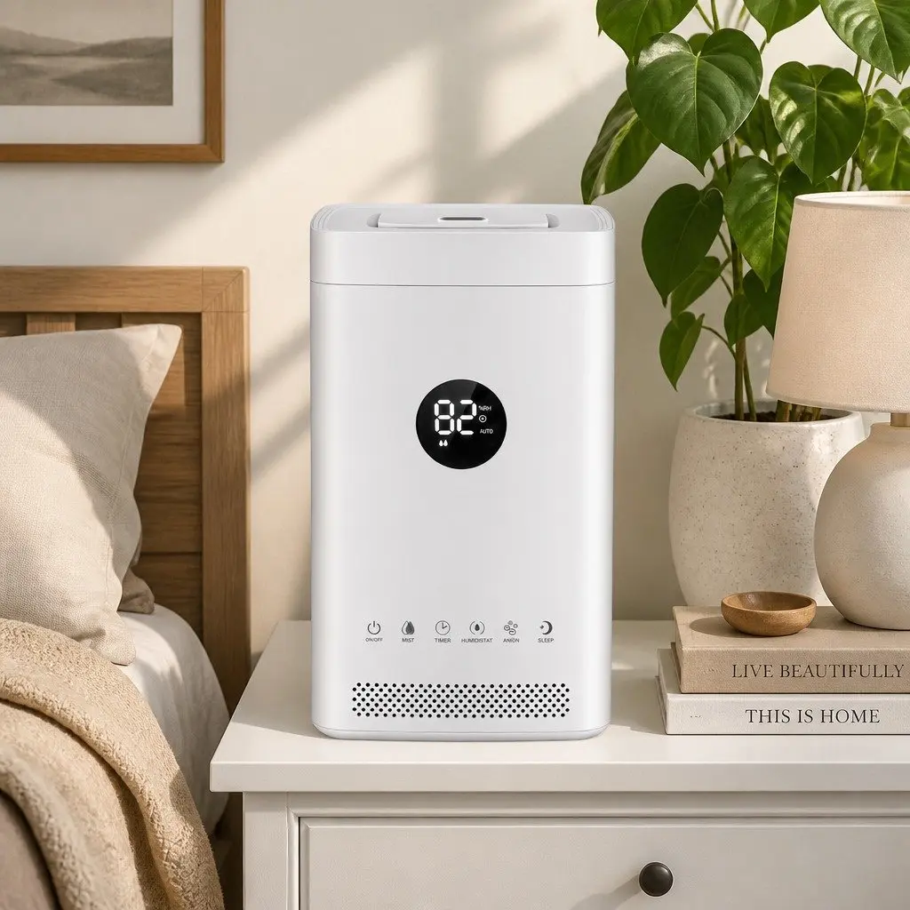 Ultrasonic Humidifier for Bedroom 3.5L White