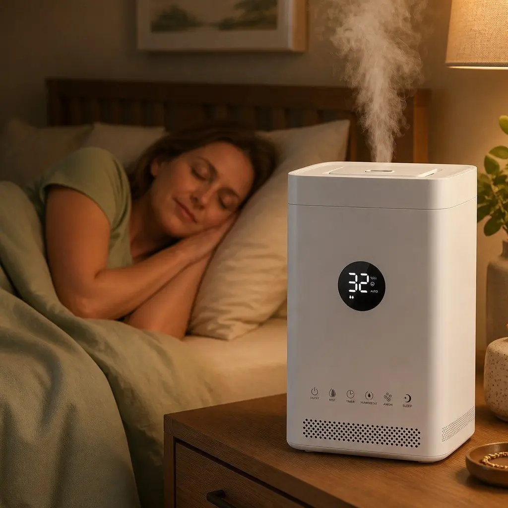 Ultrasonic Humidifier for Bedroom 3.5L White