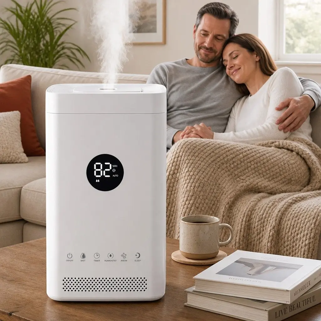 Ultrasonic Humidifier for Bedroom 3.5L White