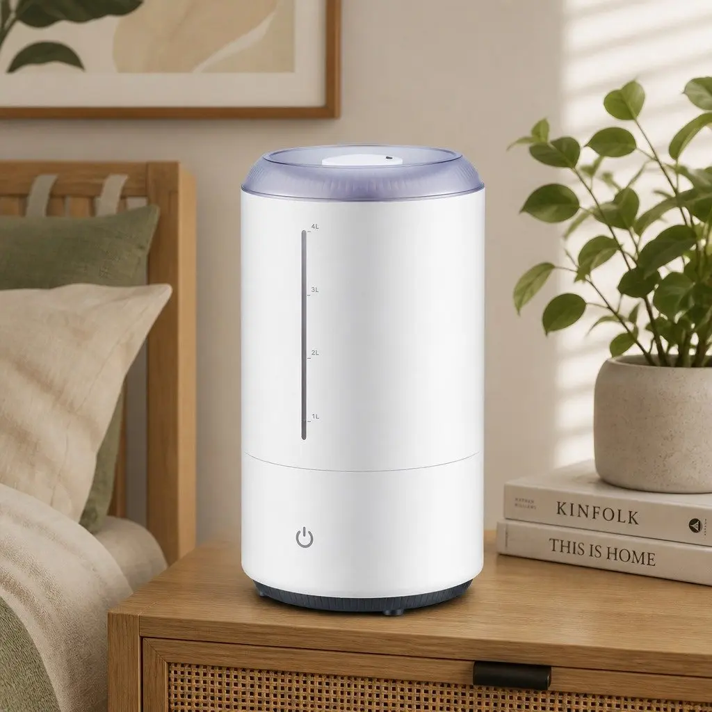 Ultrasonic Humidifier Aroma Diffuser Bedroom 4L White Mist
