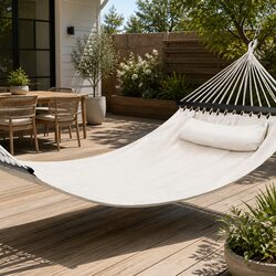 2-Person Hammock Bed Dimensions & Specs – Cream