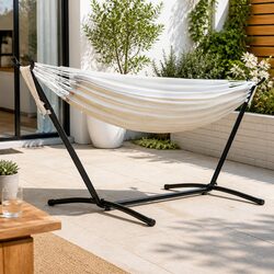 Specifications of Hammock Bed with Stand, Cream