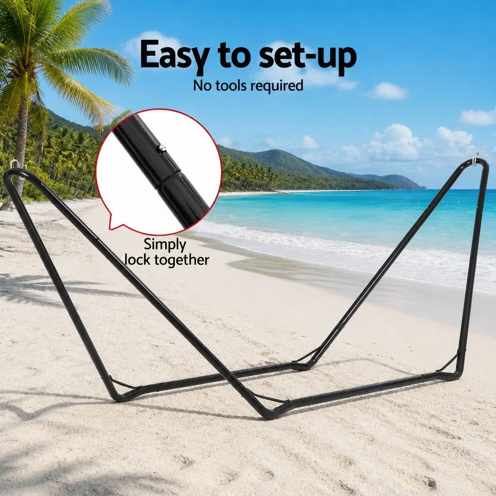 Hammock Bed Stand with Steel Frame