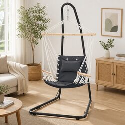 Hammock Chair Specifications: Steel Frame & Comfort