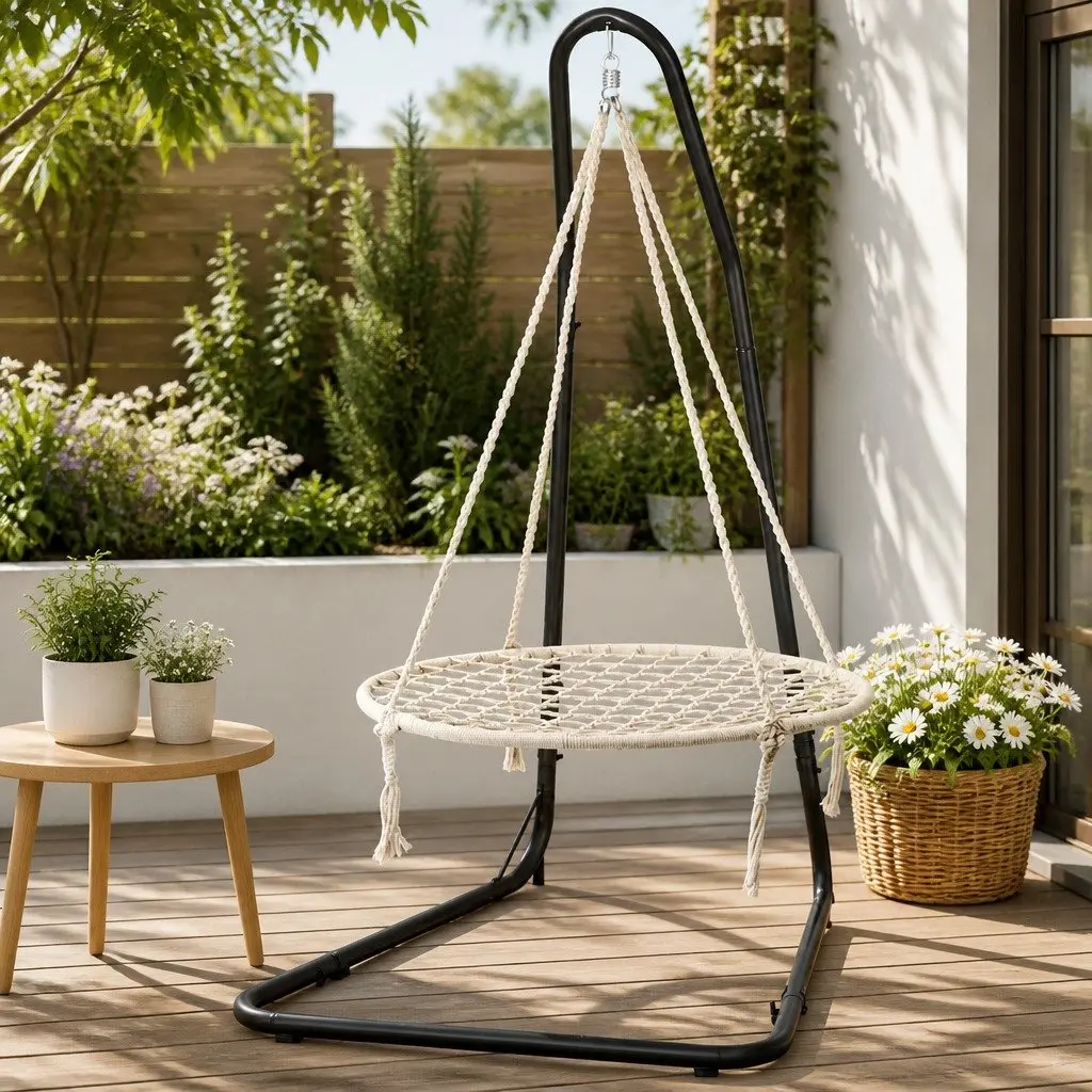 Hammock Chair with Steel Stand