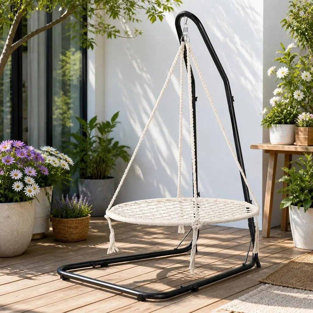 Hammock Chair with Steel Stand