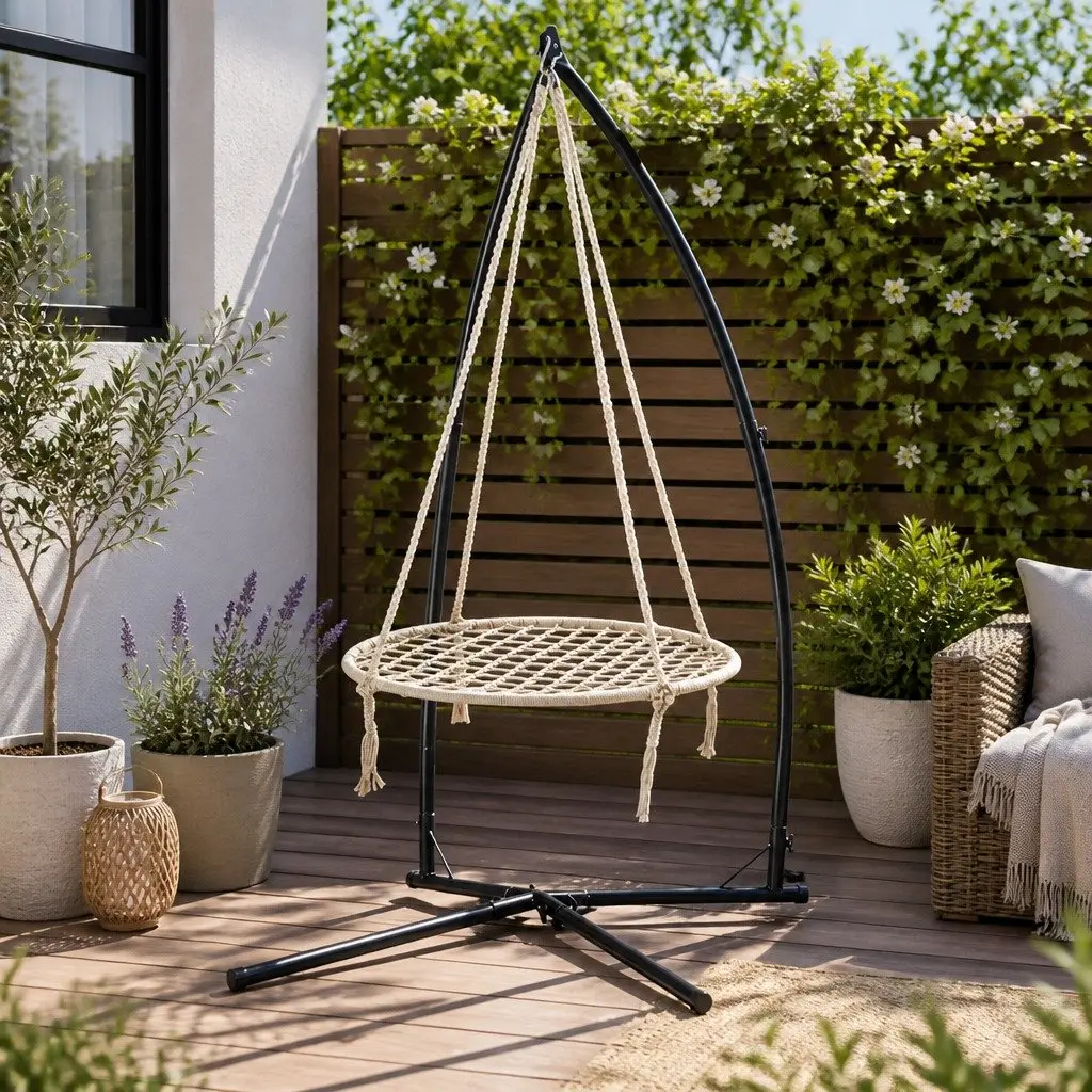 Hammock Chair Swing for Indoor Outdoor Use 100cm