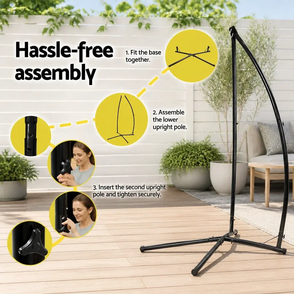 Hammock Chair Swing for Indoor Outdoor Use 100cm