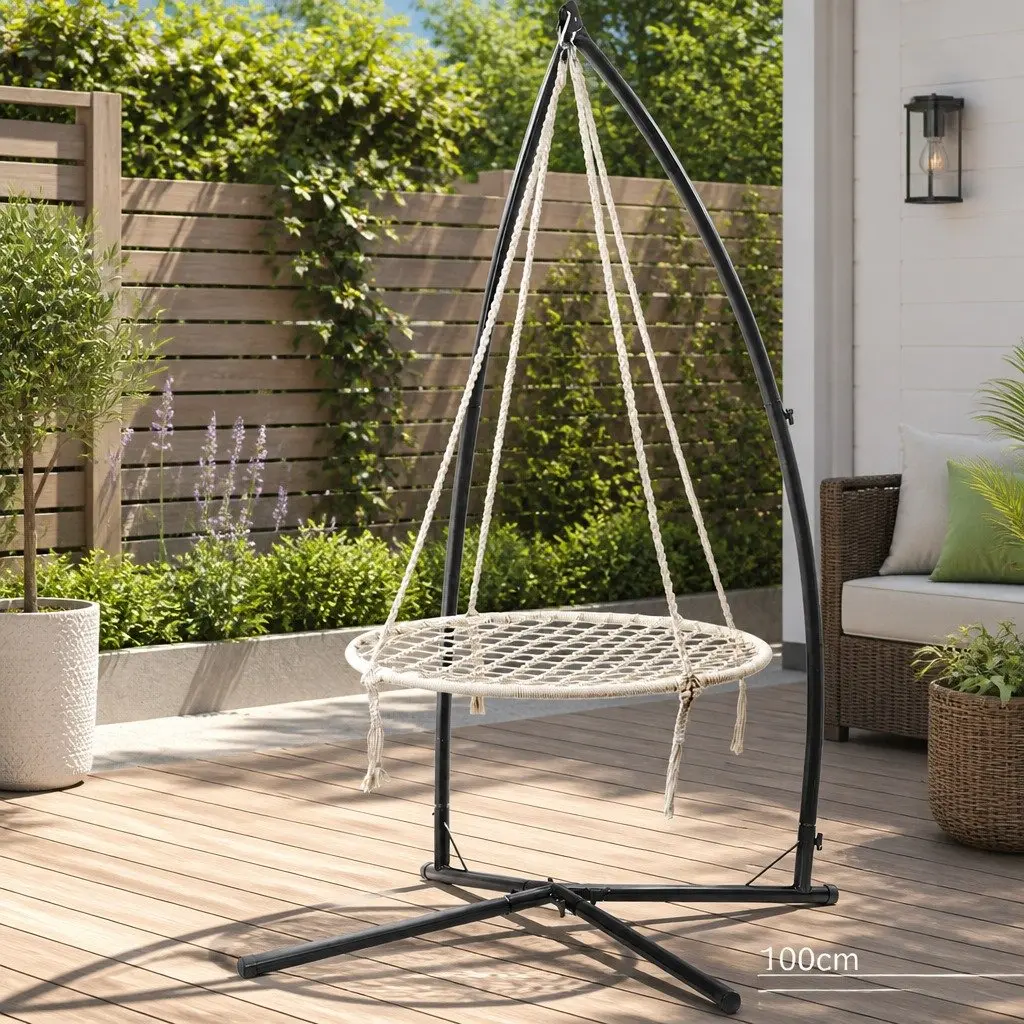 Hammock Chair Swing for Indoor Outdoor Use 100cm