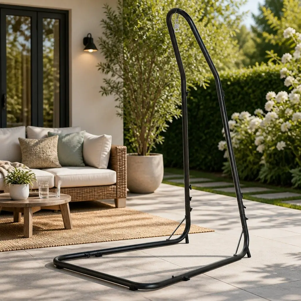 A-Frame Hammock Chair Stand with Heavy Duty Steel Build
