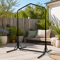 Hammock Chair Stand 2 Person Double Outdoor Heavy Duty Steel Frame 200kg