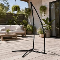 Specifications of the A-Frame Hammock Chair Stand - Steel & Black