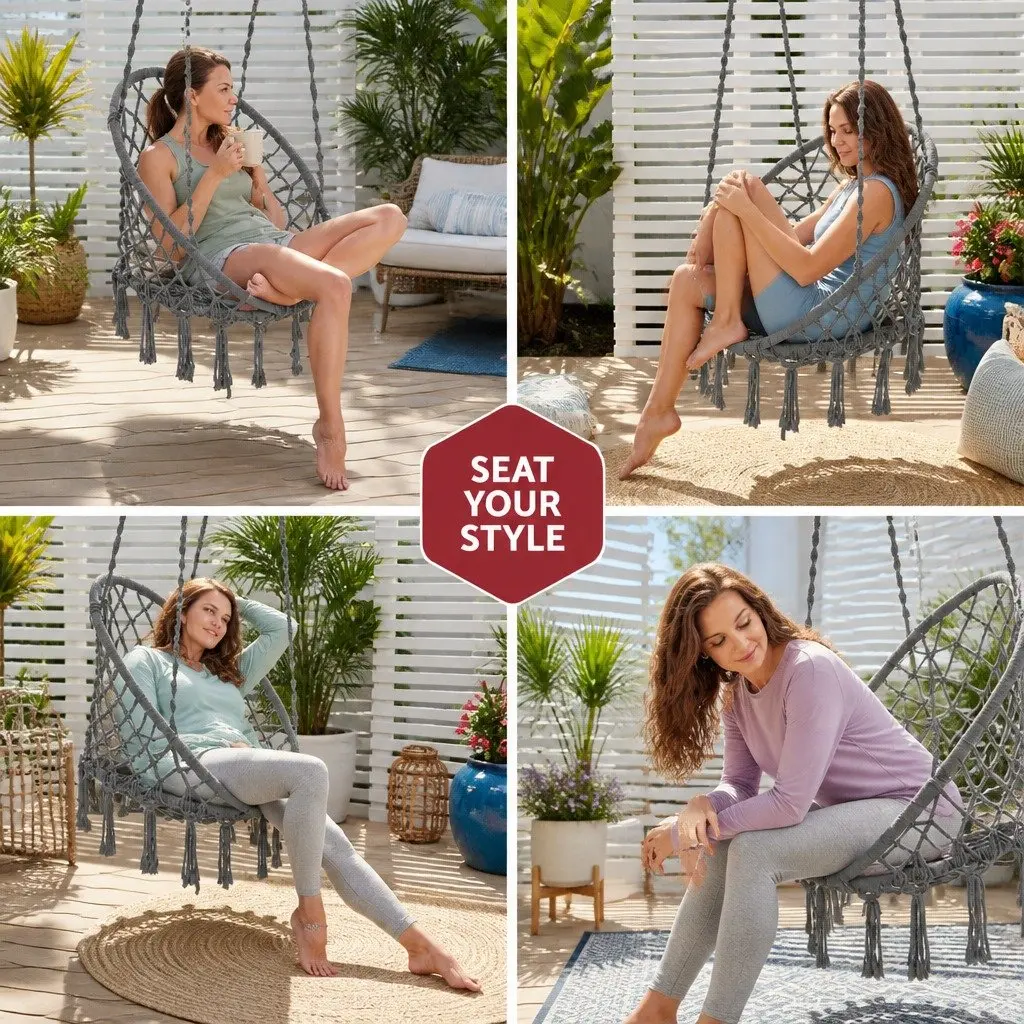 Cotton Hammock Chair