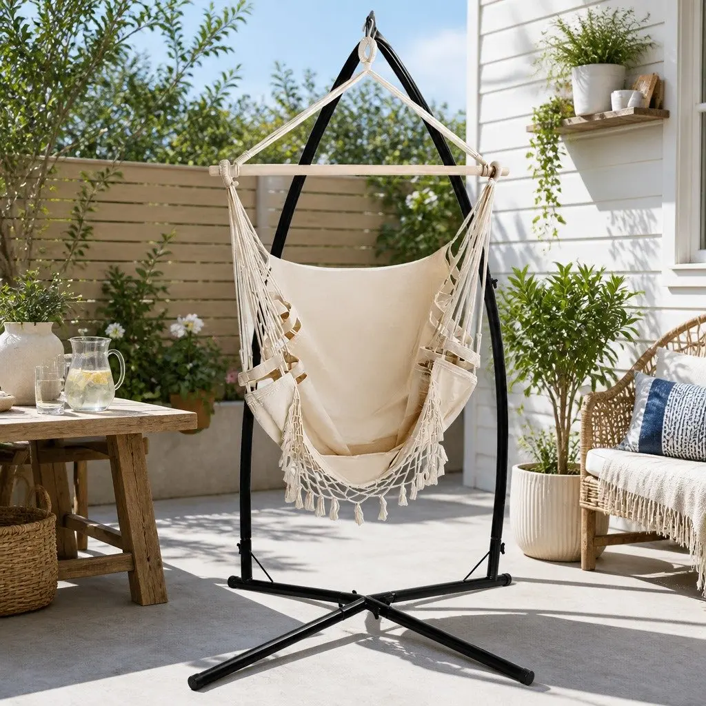Hammock Chair with Stand Included