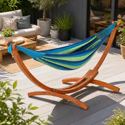 Hammock Bed Dimensions: 317cm L x 118cm W x 112cm H