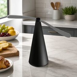 Fly Repellent Device Portable Cordless Rotating Blades Bug Deterrent Kitchen