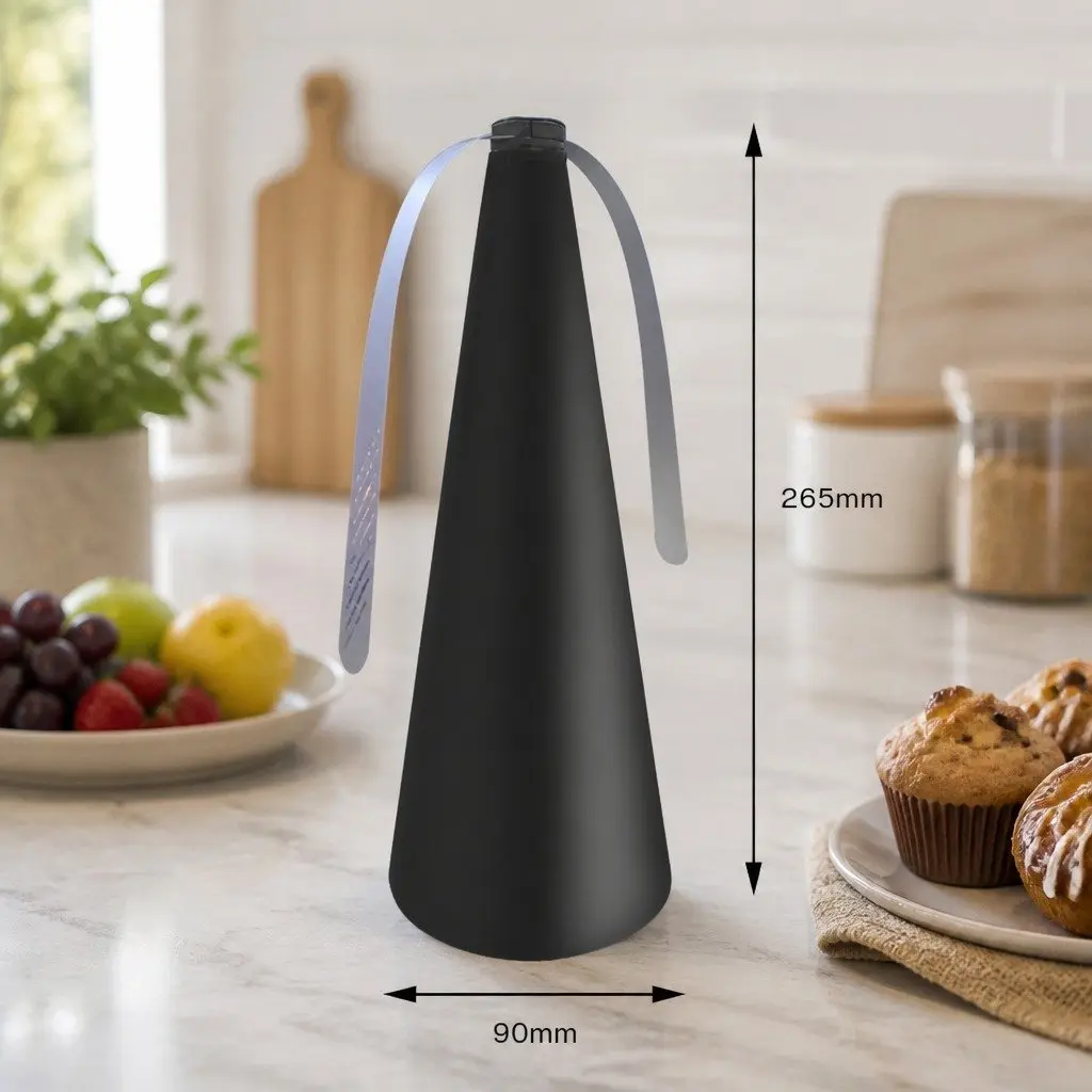 Fly Repellent Device Portable Cordless Rotating Blades Bug Deterrent Kitchen