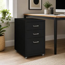3 Drawer Steel Office Filing Cabinet - Specs and Features