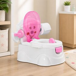 3-in-1 Kids Potty Trainer, Step Stool, Pink – Specs Inside