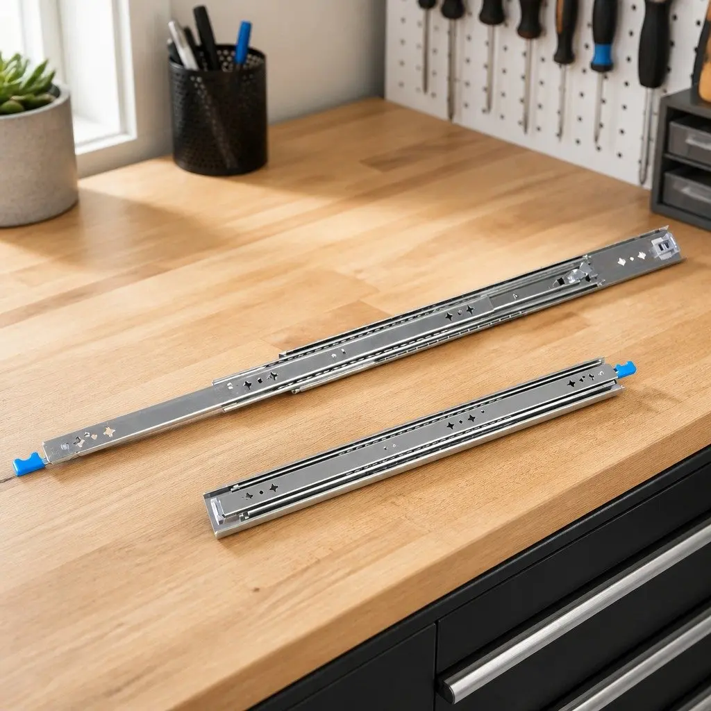 Heavy-Duty Drawer Slides Workshop Storage 559MM