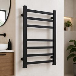 Detailed Specification: 7 Bar Wall-Mounted Towel Warmer
