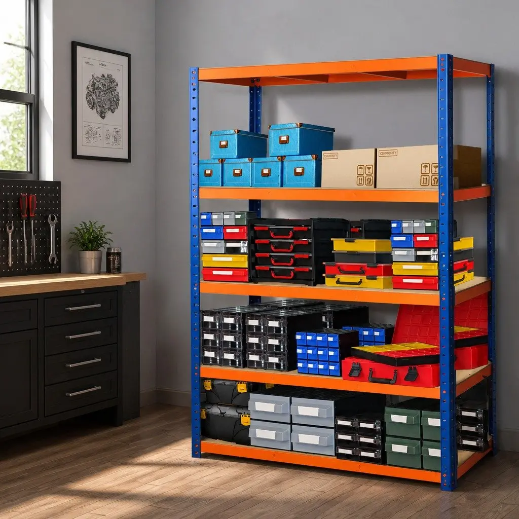 5-Tier Metal Storage Rack with