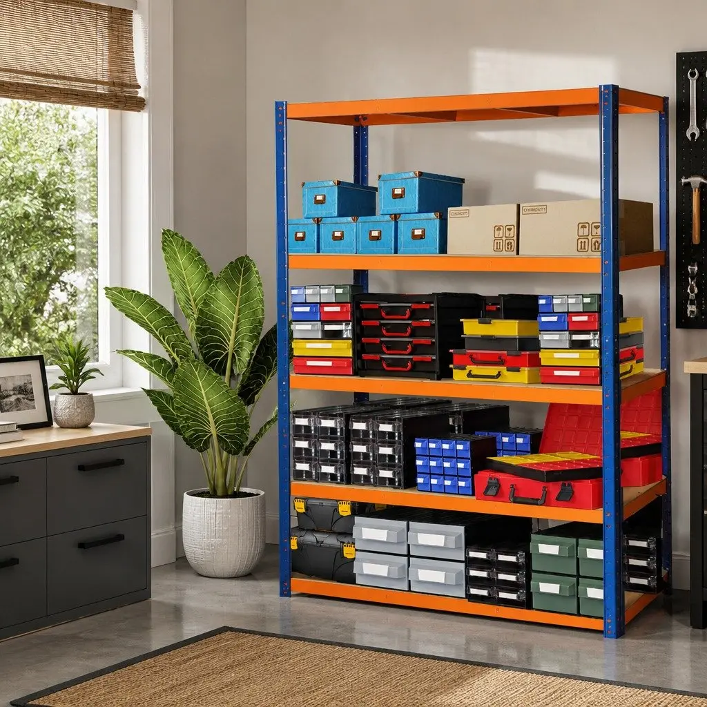 5-Tier Metal Storage Rack with