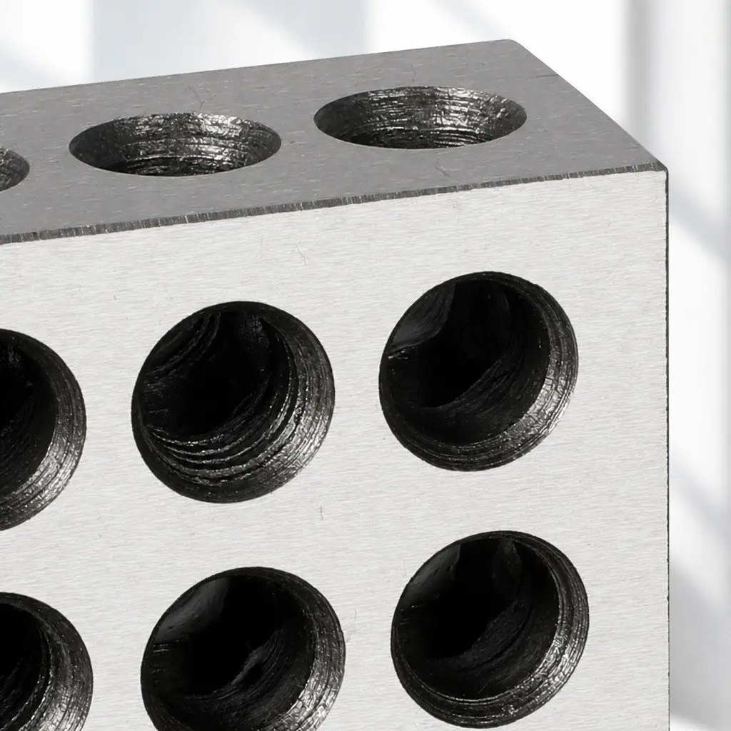 1-2-3 Blocks Gage Set Machinist Tool for Setup Layout Inspection 1 Inch x 2 Inch x 3 Inch