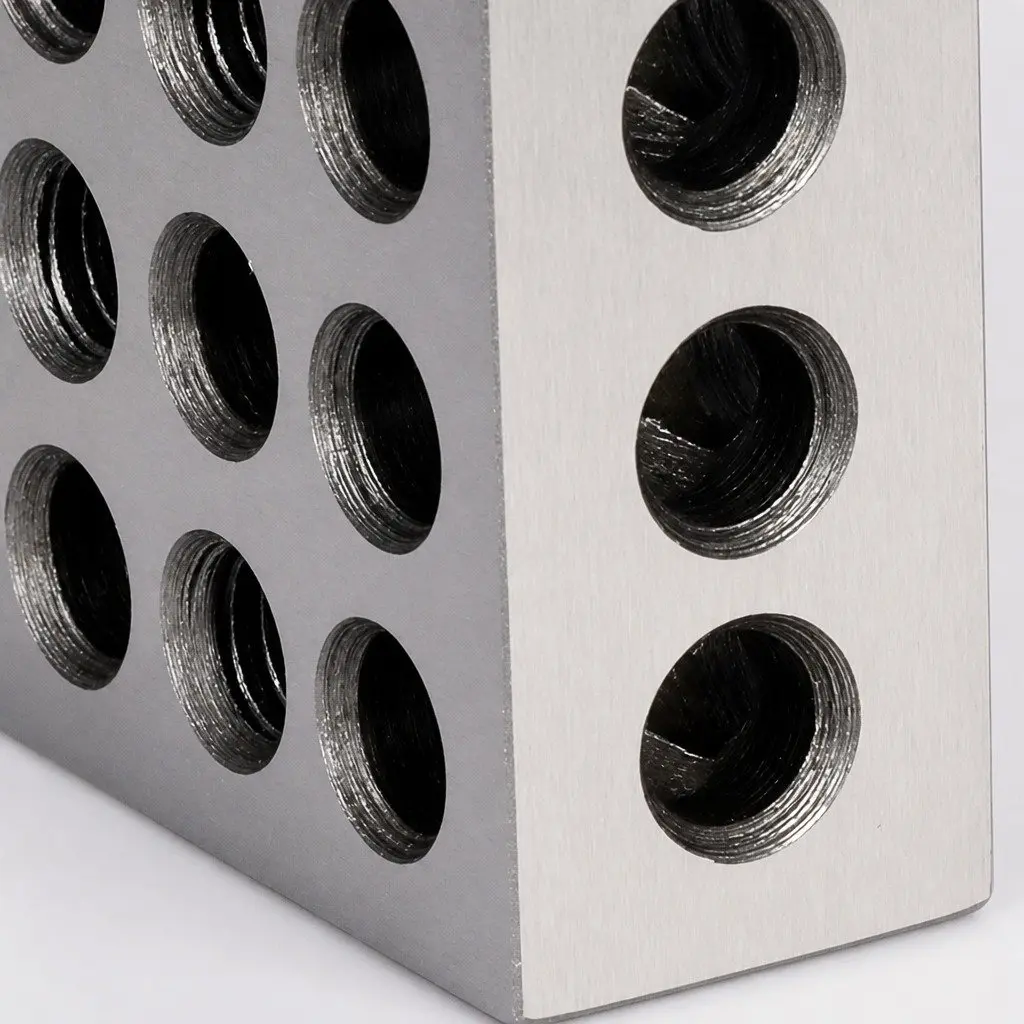 1-2-3 Blocks Gage Set Machinist Tool for Setup Layout Inspection 1 Inch x 2 Inch x 3 Inch