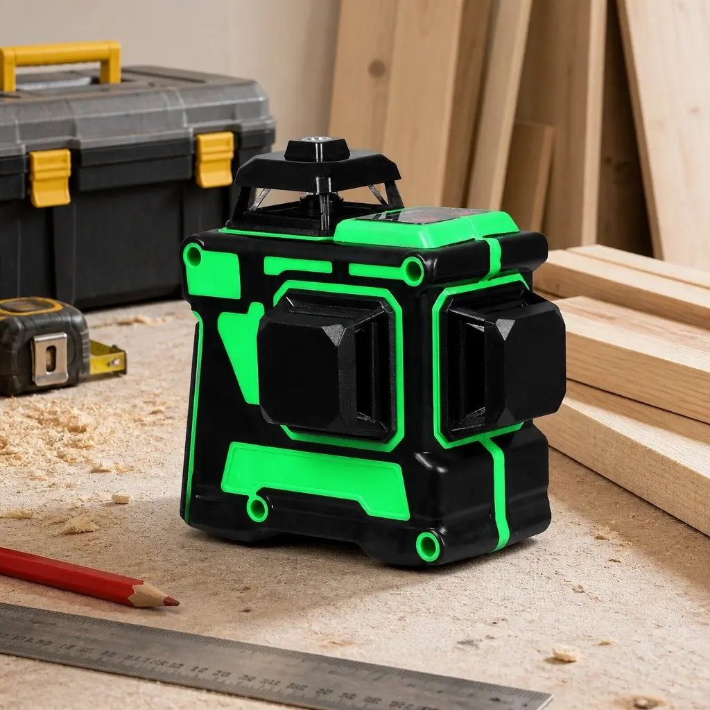 Green Laser Level Self-Levelling 12 Line Tool