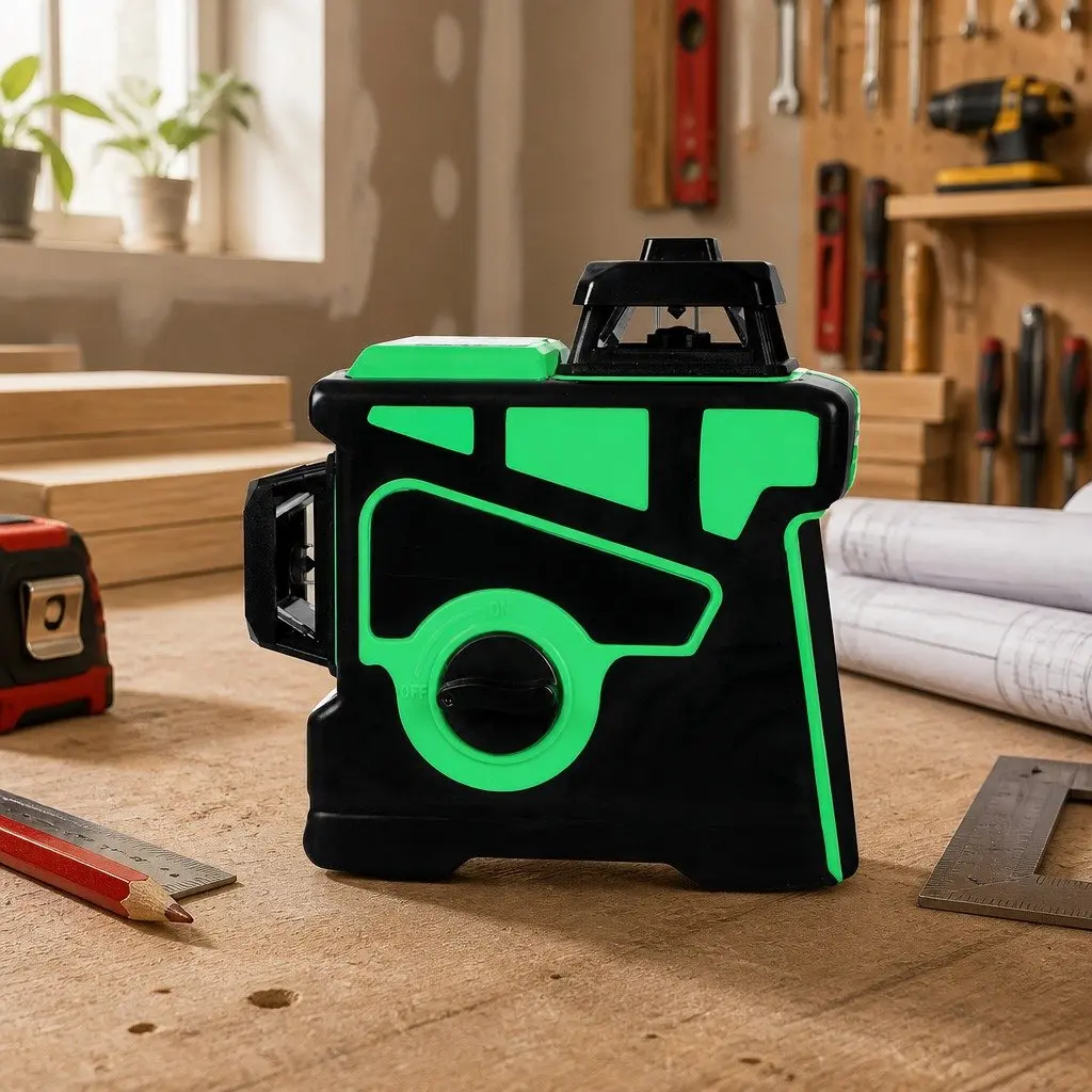 Green Laser Level Self-Levelling 12 Line Tool