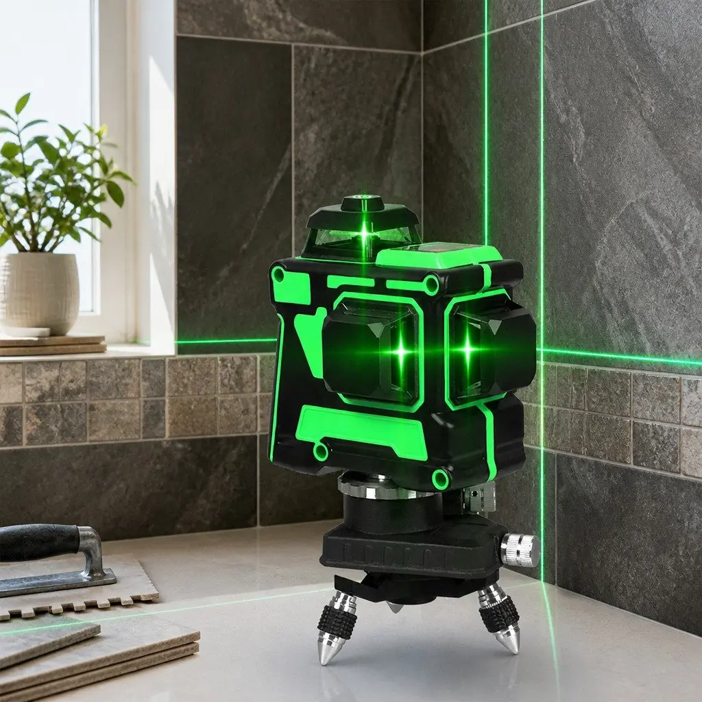 Green Laser Level Self-Levelling 12 Line Tool
