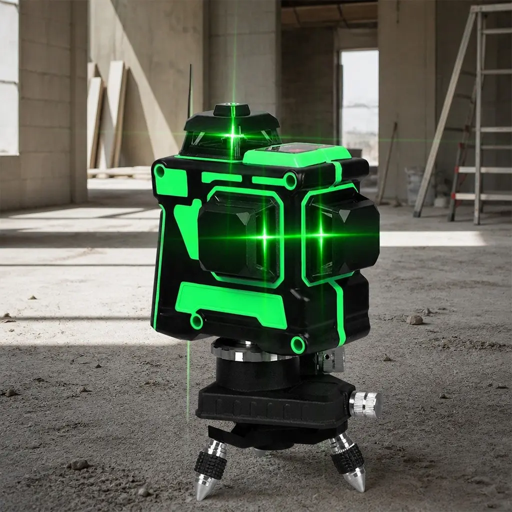 Green Laser Level Self-Levelling 12 Line Tool