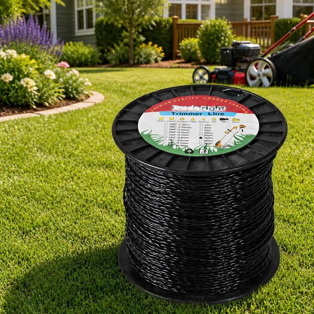 Spiral Twist Nylon Cord Trimmer Line 2.7mm for Lawn Care Whipper Snipper