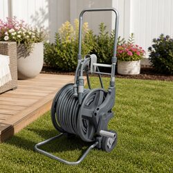 Garden Hose Reel Specifications: Portable 1/2" 45M System